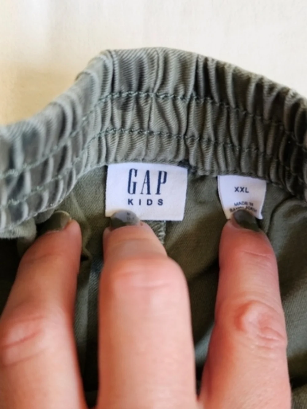 GAP Kids Elastic Waist Camo Shorts